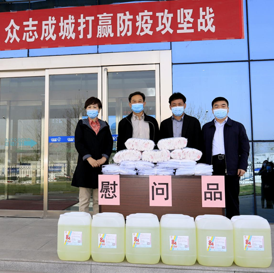 鄭州市人大副主任孫黎、市政府副市長李喜安一行 蒞臨花花牛開展“三送一強”活動