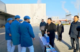 春節(jié)送溫暖，慰問暖人心丨集團(tuán)黨委書記、董事長慰問春節(jié)期間堅(jiān)守崗位的一線職工